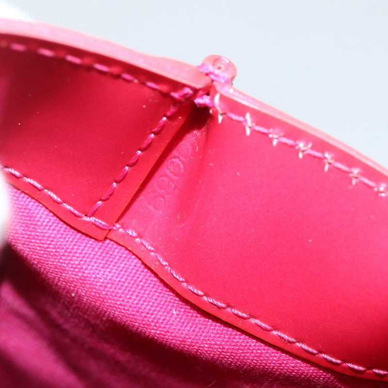 【日本直送】路易威登 Monogram Vernis Wilshire PM 手提包 玫瑰粉 M93643 正品 ki6328-11