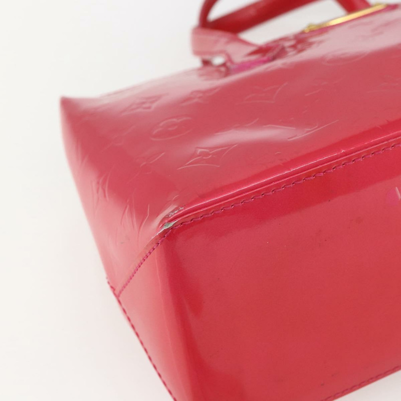 【日本直送】路易威登 Monogram Vernis Wilshire PM 手提包 玫瑰粉 M93643 正品 ki6328-13