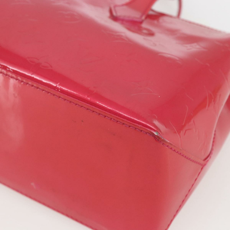 【日本直送】路易威登 Monogram Vernis Wilshire PM 手提包 玫瑰粉 M93643 正品 ki6328-14