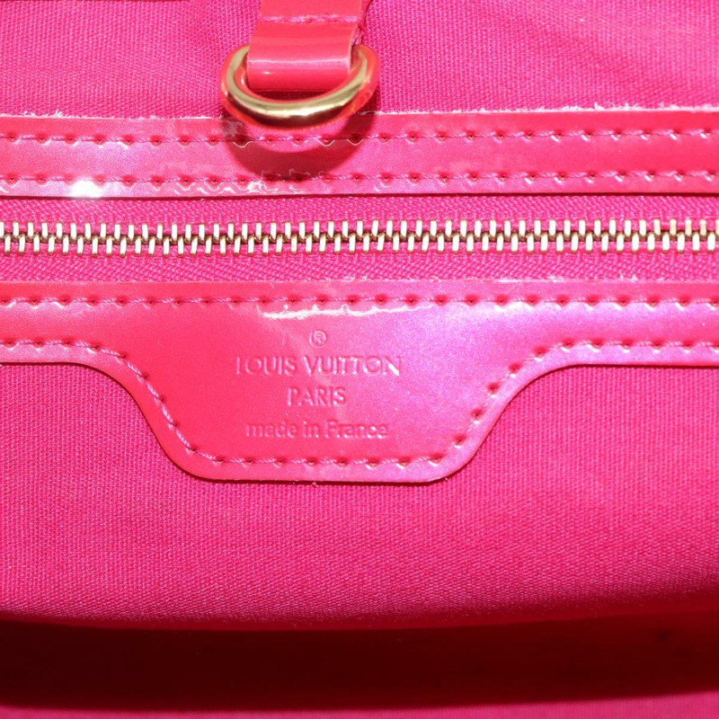 【日本直送】路易威登 Monogram Vernis Wilshire PM 手提包 玫瑰粉 M93643 正品 ki6328-17