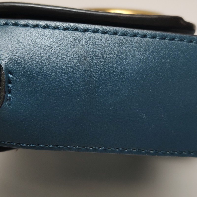 Chloe Chloe C迷你牛皮羊皮拼色字母C徽飾斜挎包-18