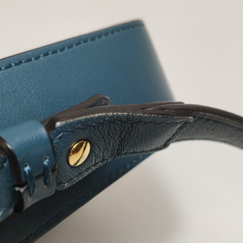 Chloe Chloe C迷你牛皮羊皮拼色字母C徽飾斜挎包-24