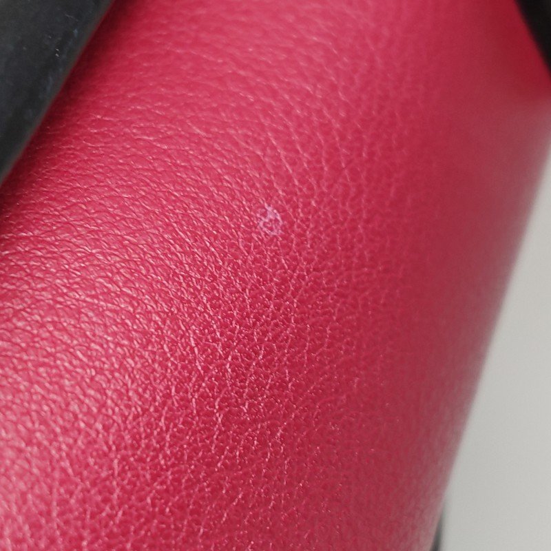 Delvaux Madame牛皮拼色抽取式翻蓋斜挎包單肩包-18