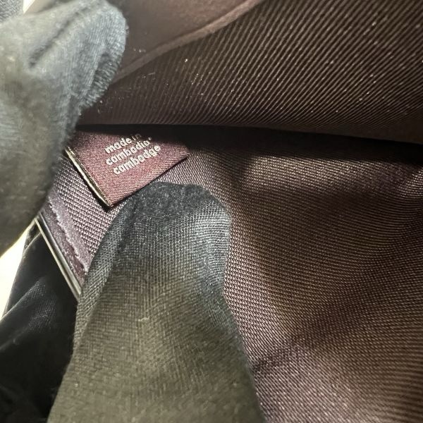 Coach 黑色老花三折短夾-14