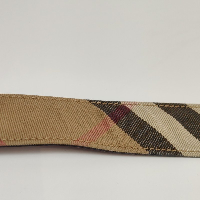 Burberry The Banner班納牛皮純色金屬字母logo雙搭扣斜挎包-22
