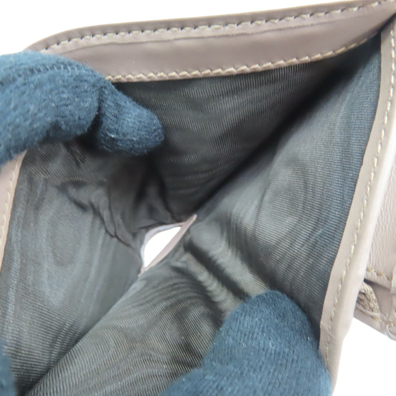 棕色 牛皮 山形紋 扣式 雙折 GG Marmont 短夾 466492【GUCCI 古馳】 466492-5