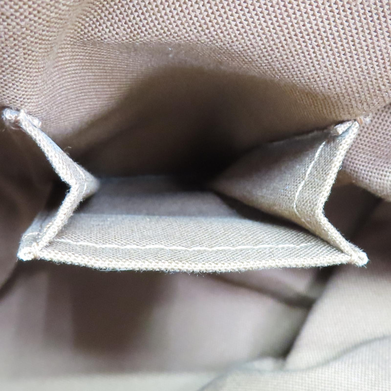 棕色 原花帆布 Cabas Mezzo 肩背包 【LOUIS VUITTON LV 路易威登】 M51151-6