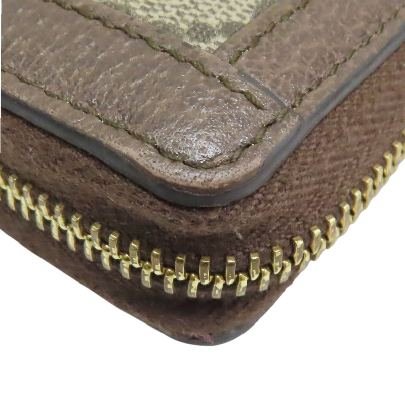 棕色 GG supreme帆布 拉鍊長夾 【GUCCI 古馳】 523154-13
