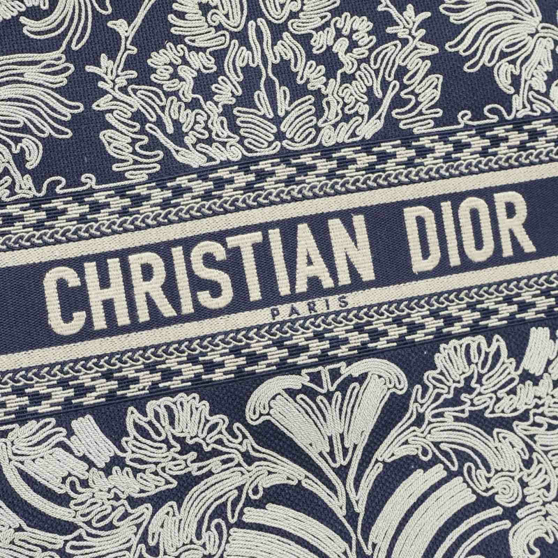 黑色 緹花帆布 Book Tote 肩背包 M1286ZEQJ_M911【Dior 迪奧】 M1286ZEQJ_M911-5
