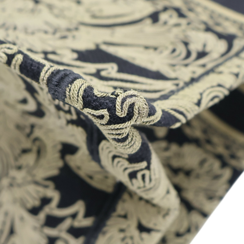 黑色 緹花帆布 Book Tote 肩背包 M1286ZEQJ_M911【Dior 迪奧】 M1286ZEQJ_M911-9