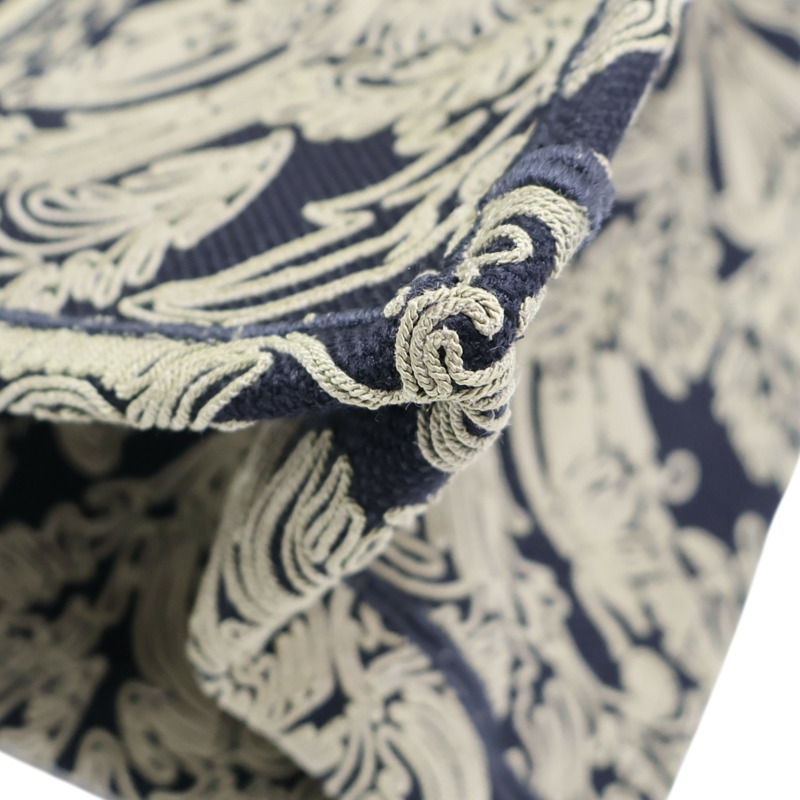 黑色 緹花帆布 Book Tote 肩背包 M1286ZEQJ_M911【Dior 迪奧】 M1286ZEQJ_M911-12