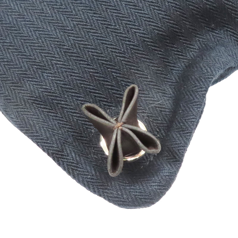 藍色 帆布 Aline Groom 肩背包 Z刻【HERMES 愛馬仕】-8