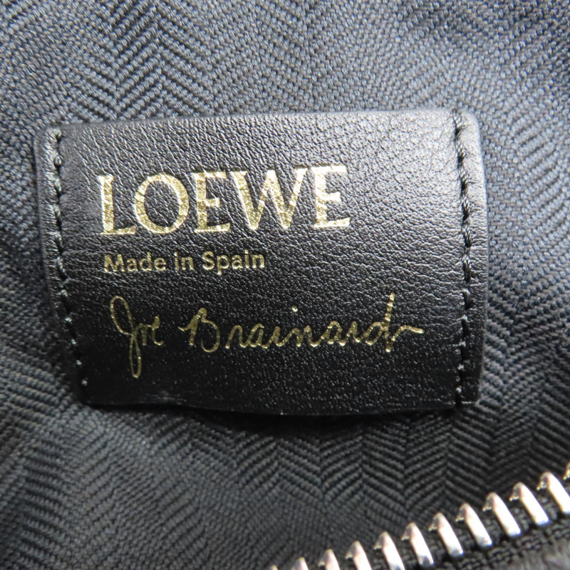 黑色 牛皮 Puzzle Pancy 肩背包【LOEWE 羅威】-6