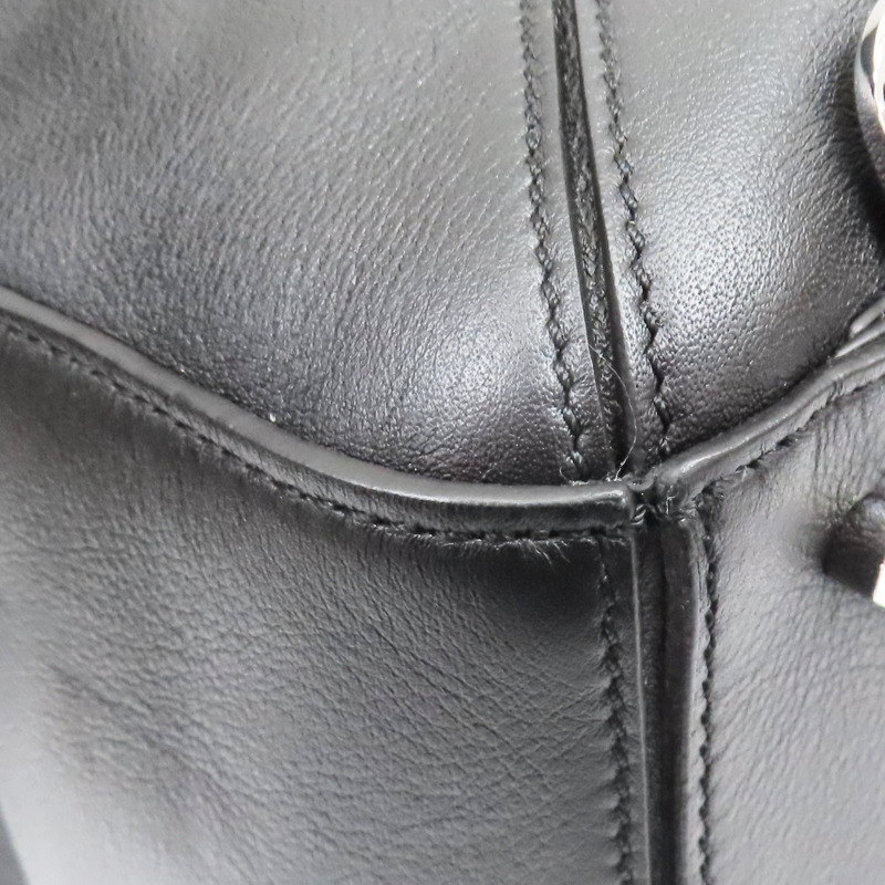 黑色 牛皮 Puzzle Pancy 肩背包【LOEWE 羅威】-11