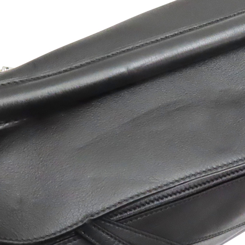 黑色 牛皮 Puzzle Pancy 肩背包【LOEWE 羅威】-13