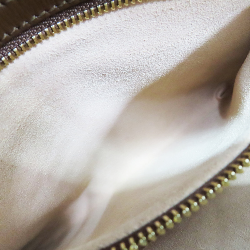 棕色 PVC塗層帆布 Horsebit 1955 肩背包【GUCCI 古馳】 645454-6