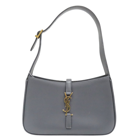 灰色 牛皮 Le 5 a 7 Hobo 肩背包【SAINT LAURENT 聖羅蘭】 657228