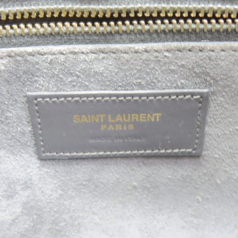 灰色 牛皮 Le 5 a 7 Hobo 肩背包【SAINT LAURENT 聖羅蘭】 657228-6