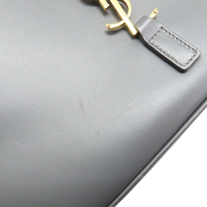 灰色 牛皮 Le 5 a 7 Hobo 肩背包【SAINT LAURENT 聖羅蘭】 657228-14