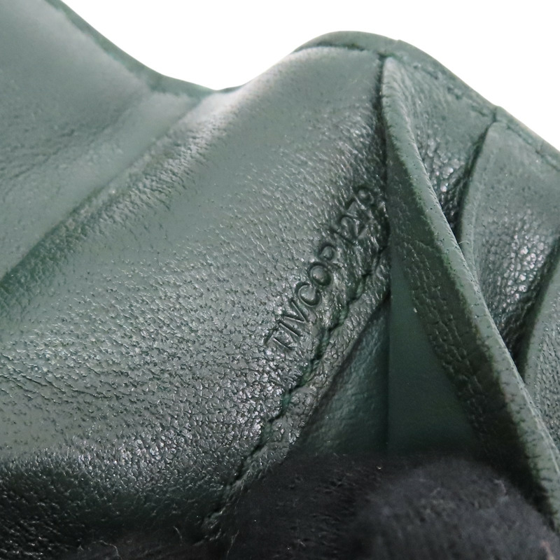 綠色 格紋帆布 三折短夾【BURBERRY 巴寶莉】-8