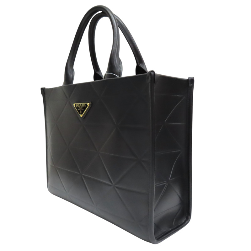 黑色 牛皮 兩用包【PRADA 普拉達】 1BA379-2