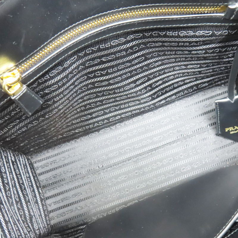 黑色 牛皮 兩用包【PRADA 普拉達】 1BA379-4