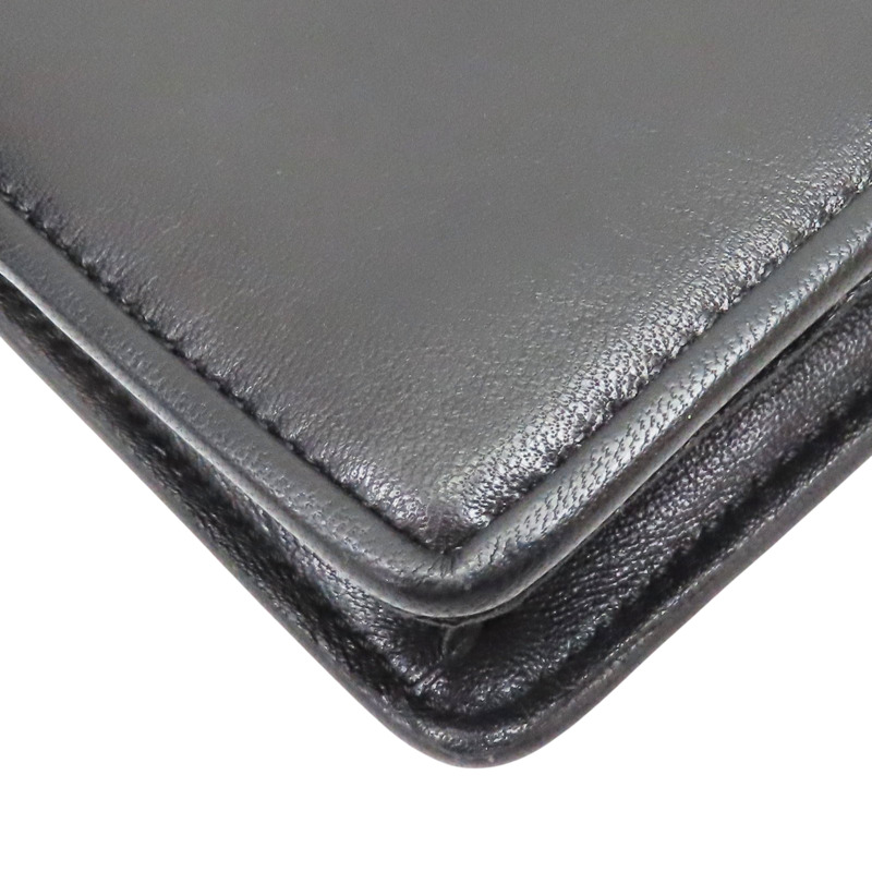 黑色 牛皮 毛毛 肩背包【CELINE 賽琳】-12