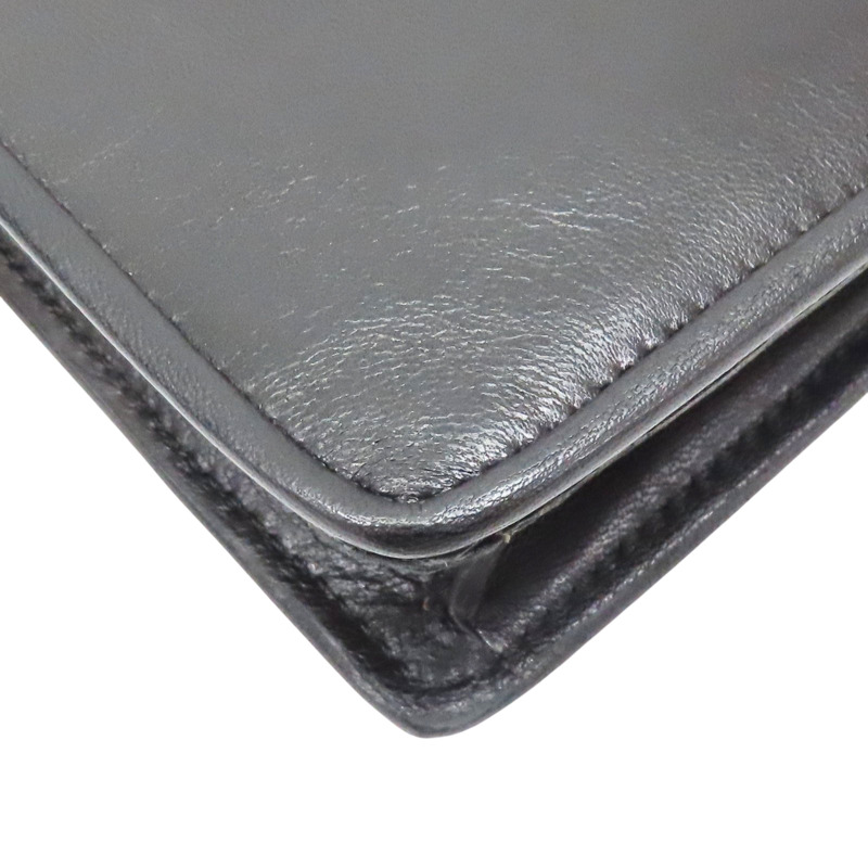 黑色 牛皮 毛毛 肩背包【CELINE 賽琳】-13