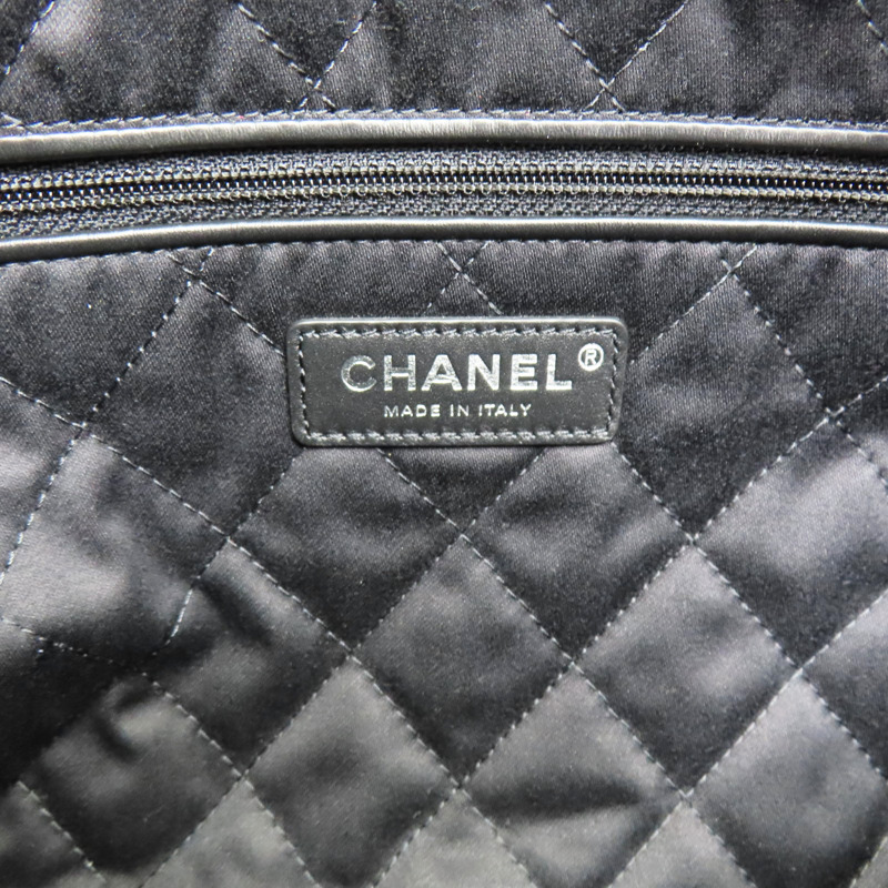 黑色 牛皮 22 肩背包 銀釦【CHANEL 香奈兒】 AS3260-8