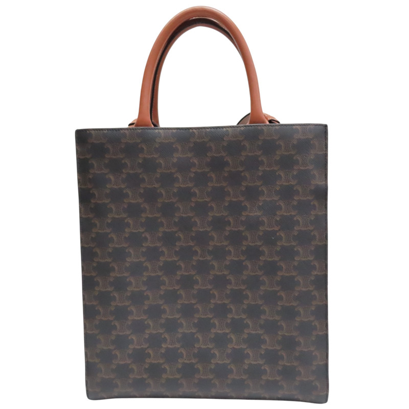 棕色 PVC帆布 兩用包【CELINE 賽琳】-1