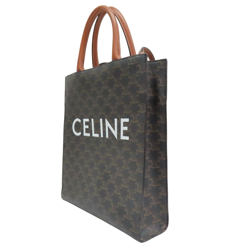 棕色 PVC帆布 兩用包【CELINE 賽琳】-2
