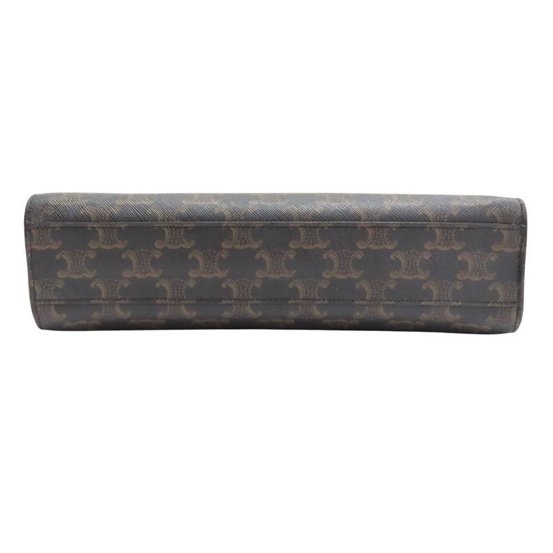 棕色 PVC帆布 兩用包【CELINE 賽琳】-3