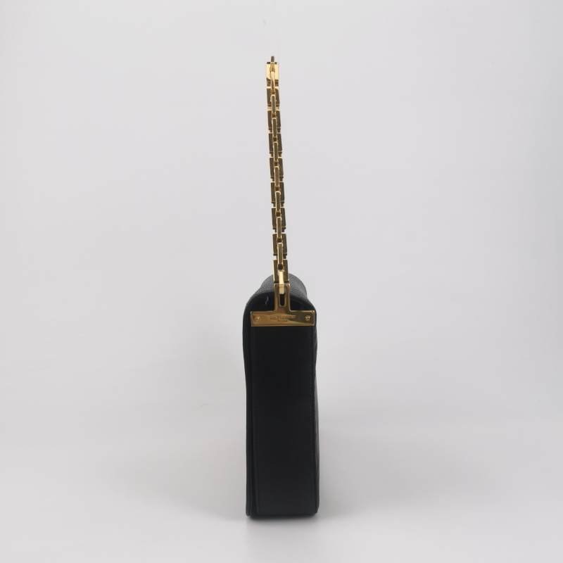 Saint Laurent Babylone牛皮純色絎縫單肩包-2