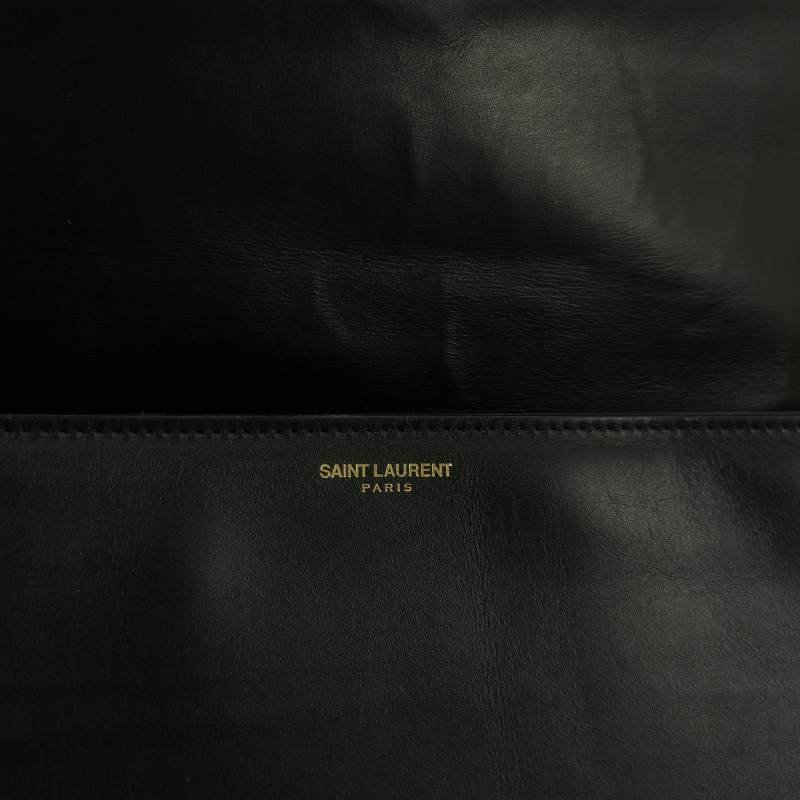 Saint Laurent Babylone牛皮純色絎縫單肩包-7