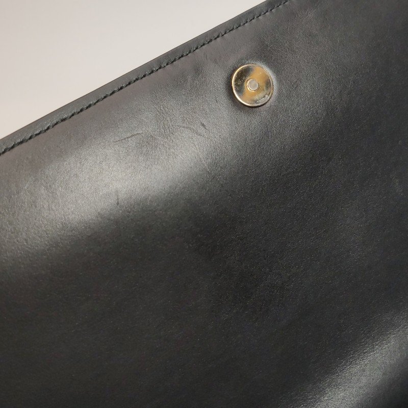 Saint Laurent Babylone牛皮純色絎縫單肩包-9