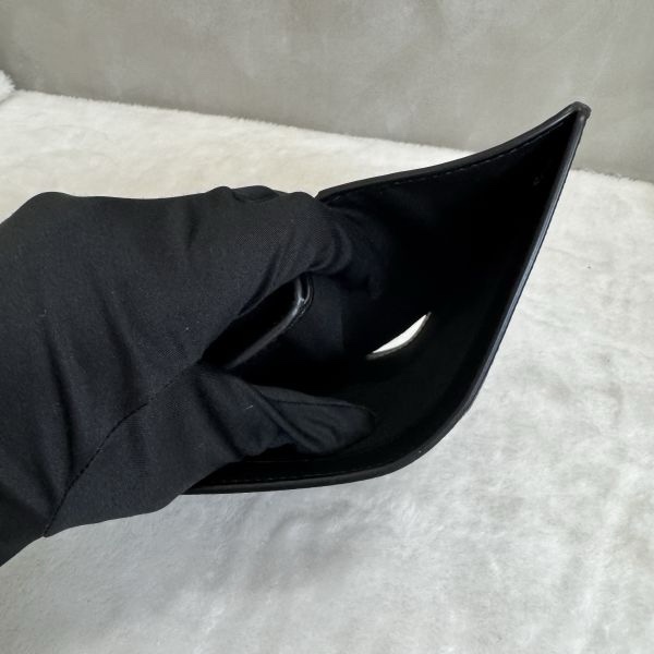 COACH 黑咖老花經典滿版老花中夾-12