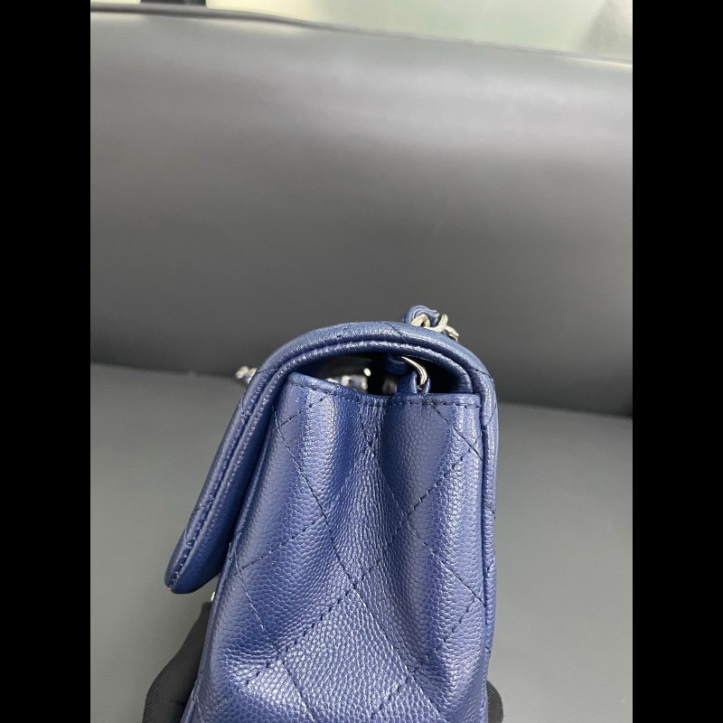 Chanel mini cf square
深藍色荔枝牛皮方胖子-11