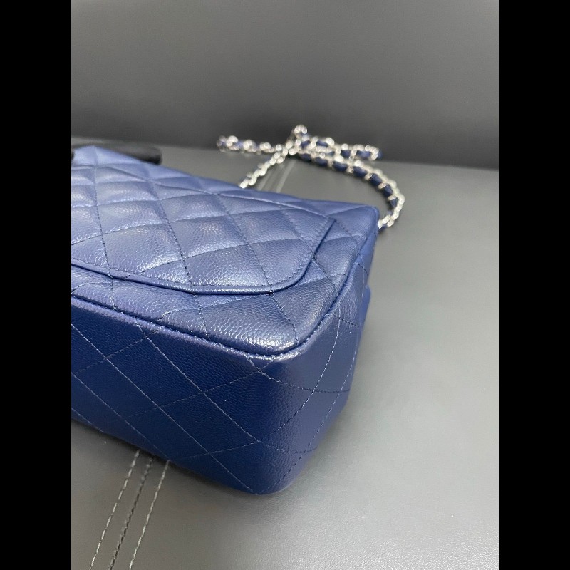 Chanel mini cf square
深藍色荔枝牛皮方胖子-15
