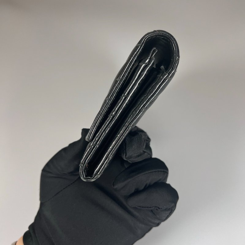 GUCCI 443436 黑MARMONT掀蓋長夾-3