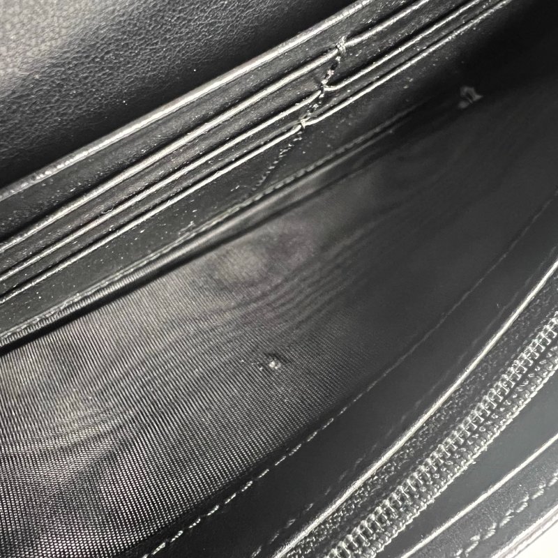 GUCCI 443436 黑MARMONT掀蓋長夾-8