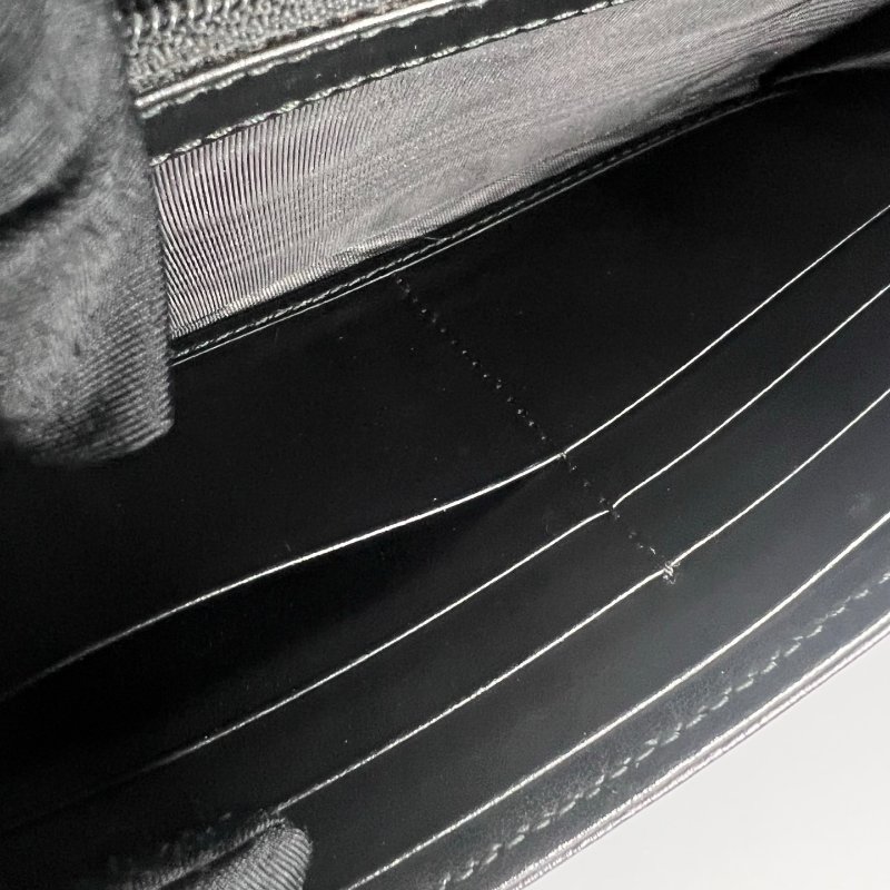 GUCCI 443436 黑MARMONT掀蓋長夾-9