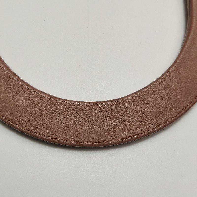 Dior Diorissimo大號牛皮純色Dior字母吊飾子母包單肩包-16