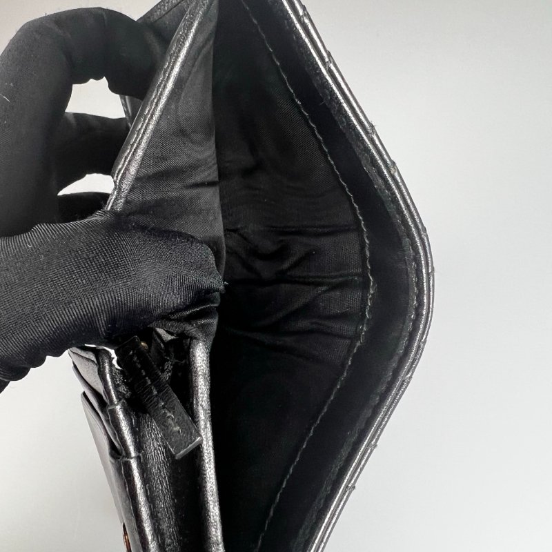 GUCCI 466492 黑MARMONT短夾-7