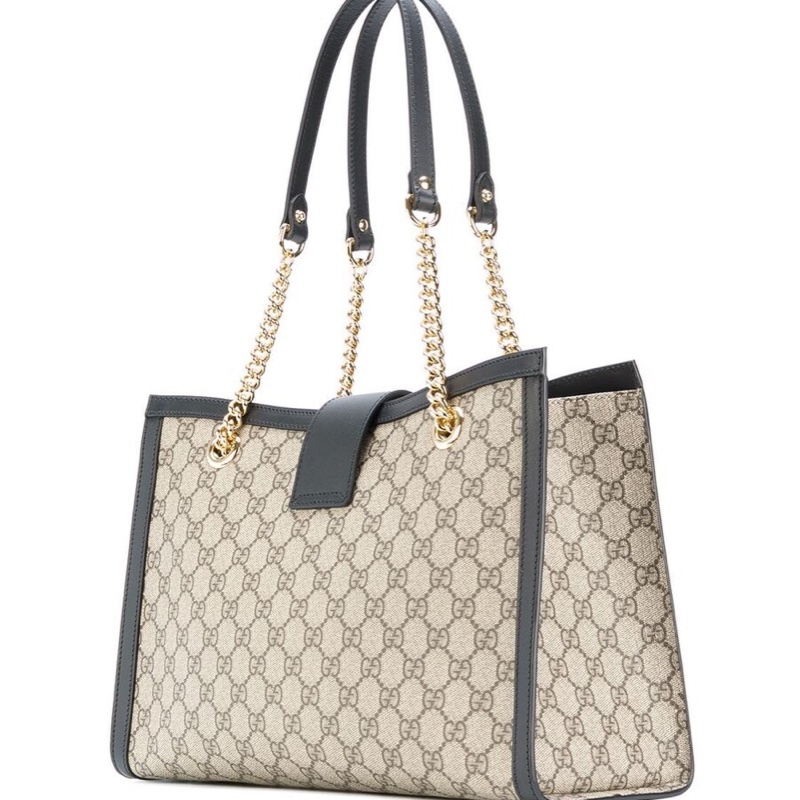 Gucci 女士 GG印花中號手提包均碼碼中號、35cm*14cm*23.5cm-1