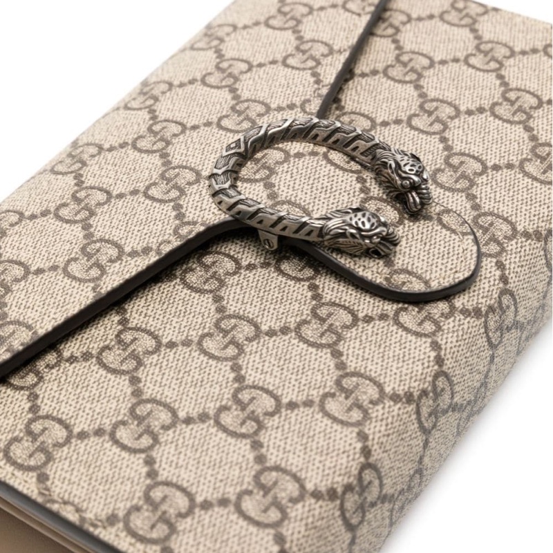 Gucci 女士 Dionysus系列GG Supreme鏈條包均碼碼常規、20cm*6cm*13cm-2