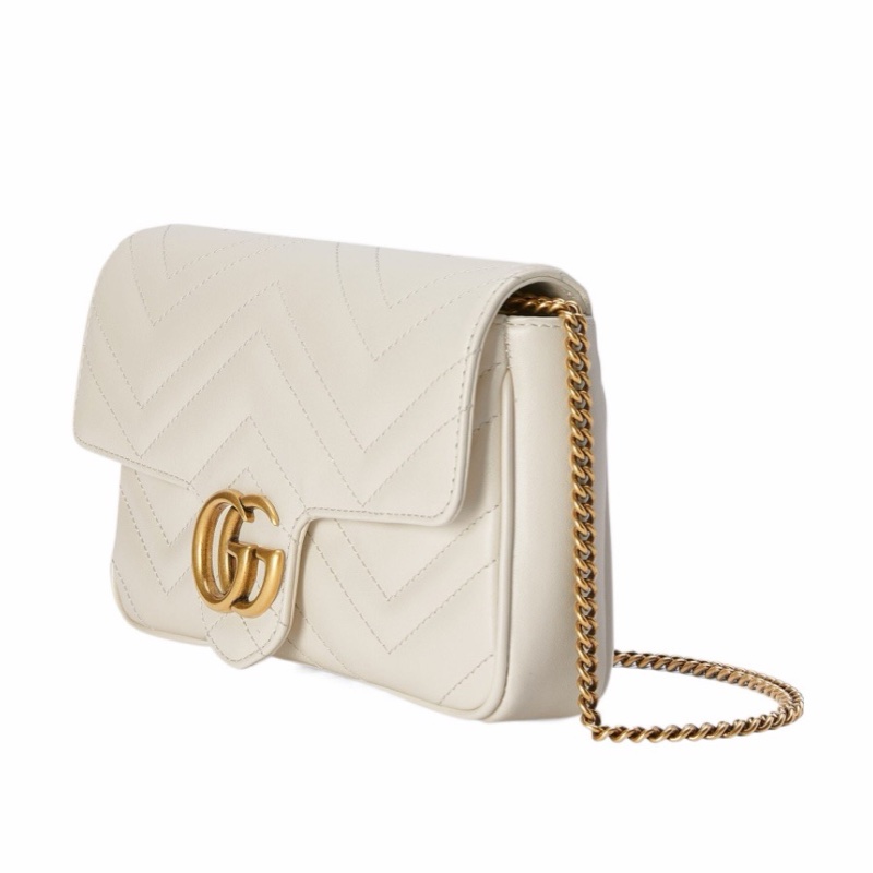 Gucci 女士 GG Marmont小號肩背包均碼碼小號、21cm*5cm*12cm-1