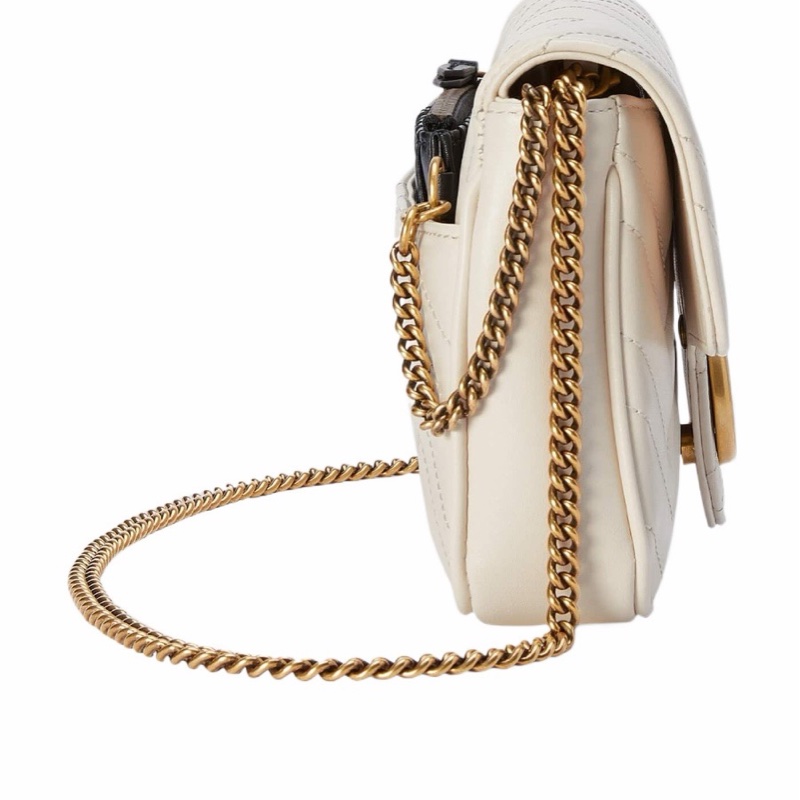 Gucci 女士 GG Marmont小號肩背包均碼碼小號、21cm*5cm*12cm-3