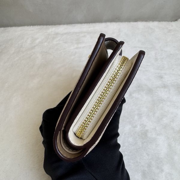 COACH 立體馬車緹花米白中夾-3