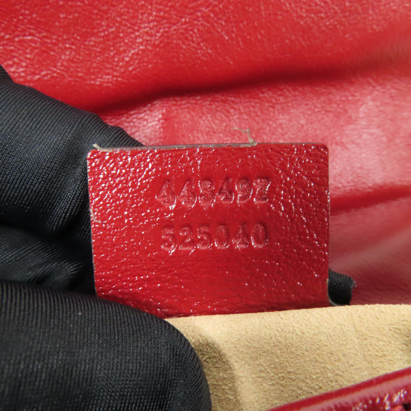 GUCCI 帆布GG Marmont Bag金扣鏈帶肩背袋-6