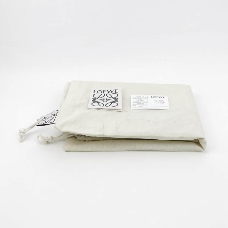 Loewe Hammock吊床包小號牛皮拼色弧形結構單肩包-8